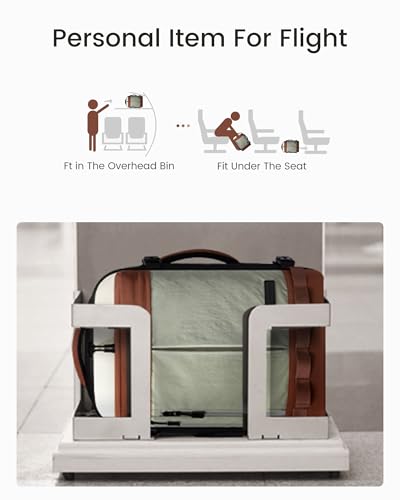 LOVEVOOK 40L Travel Backpack for Women Men, Airline Approved Carry On Luggage with 3 Cubes Accessories, TSA Personal Item Travel Cruise Essentials, Waterproof Weekender Overnight Bags fits 17" Laptop