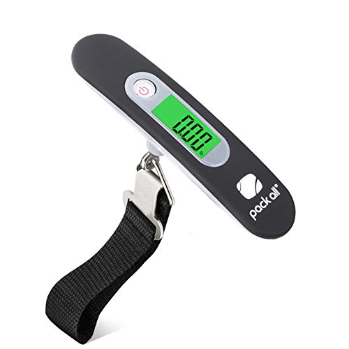 pack all Digital Luggage Scale for Travel, 110Lbs Capacity, 0.1Lb Precision
