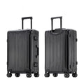 LUGMST 20 Inch All Aluminum Carry On Luggage, Aluminum Hard Shell Zipperless Suitcase with TSA Lock, Small Carry On Suitcase for Short Trips