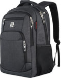 Volher Laptop Backpack,Business Travel Anti Theft Slim Durable Laptops Backpack,Water Resistant College Computer Bag for Women & Men Fits 15.6 Inch Laptop and Notebook - Black