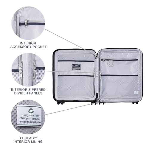 Travelpro Maxlite Air V2 Hardside Expandable Carry on Luggage, 8 Spinner Wheels, Lightweight Hard Shell Suitcase, TSA lock, Black, International Carry On 18-Inch