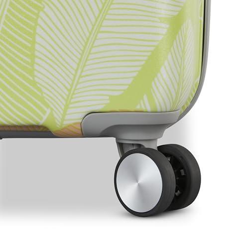 American Tourister Moonlight Hardside Expandable Luggage with Spinner Wheels, Palm, Carry-On 20-Inch