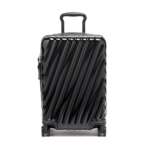 TUMI - 19 Degree Expandable Carry-On - 4-Wheeled Hard Shell Suitcase - 21.8" X 14.0" X 9.0" - Black