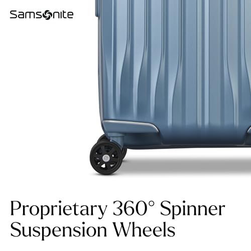 Samsonite UpLIFT Carry-On Hardside Luggage with Spinner Wheels - Airline-Approved, TSA Lock, Adjustable Handle System - Polycarbonate Hard Suitcase for Ultra Lightweight Travel - Elemental Blue