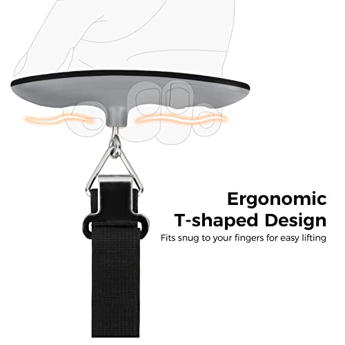pack all Digital Luggage Scale for Travel, 110Lbs Capacity, 0.1Lb Precision
