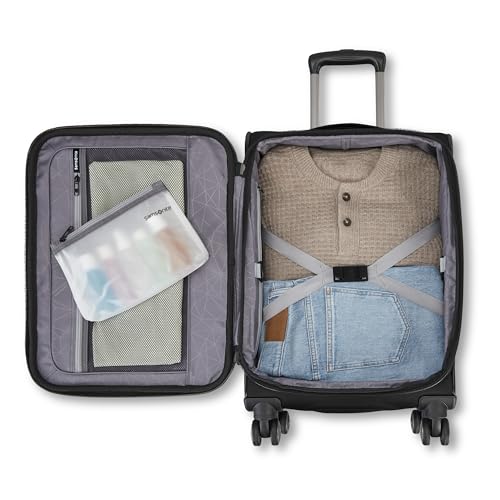 Samsonite Ascella 4 Carry-On Luggage - Black