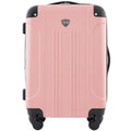 Travelers Club Chicago Hardside Expandable Spinner Luggage, Rose Gold, 22" Carry-On