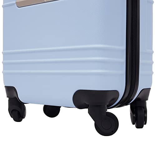 Travelers Club 22" Richmond Spinner Carry-On Luggage, Blue
