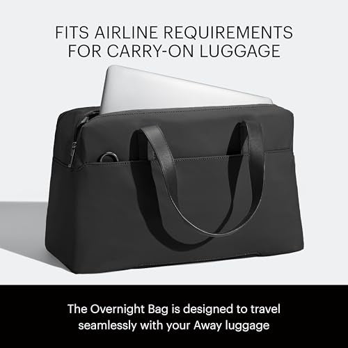 Away The Overnight Bag, Airline Approved Carry-On Travel Duffle Bag