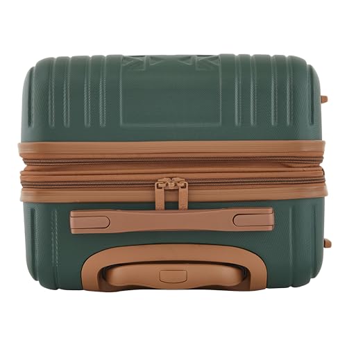 Wrangler 22" and 18" Heartland 2-Piece Carry-On Luggage Set, Satin Moss