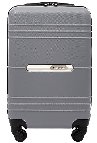 Travelers Club 22" Richmond Spinner Carry-On Luggage, Charcoal