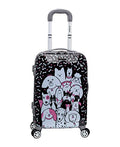 Rockland Vision Hardside Spinner Wheel Luggage, Assorted/Multicolor, Carry-On 20"