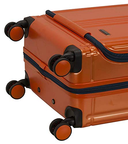 Rockland Tokyo Hardside 19" Laptop Polycarbonate Carry-on Spinner Luggage, Orange