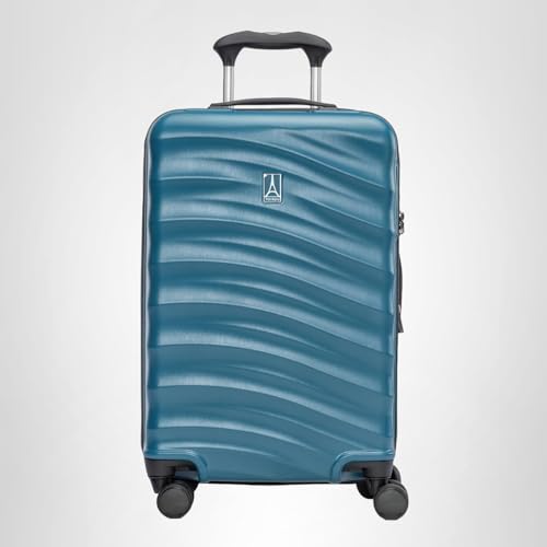 Travelpro Maxlite Air V2 Hardside Expandable Carry on Luggage, 8 Spinner Wheels, Lightweight Hard Shell Suitcase, TSA lock, Teal, Carry On 20-Inch
