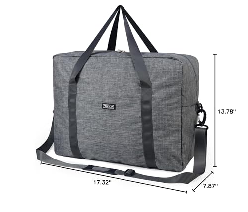 For Frontier Airlines Personal Item Bag 18x14x8 Underseat Travel Duffel Bag Carry on Luggage for Women and Men 30L (With Shoulder Strap)