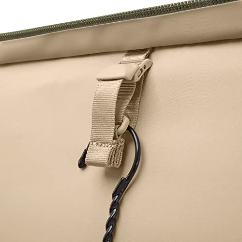 Briggs & Riley Essential 22" 2-Wheel Expandable Carry On - Luggage for Travel, Suitcases with Wheels, Softside Rolling Bag for Men & Women, Self-Repairing Zipper - Baseline Collection, Olive