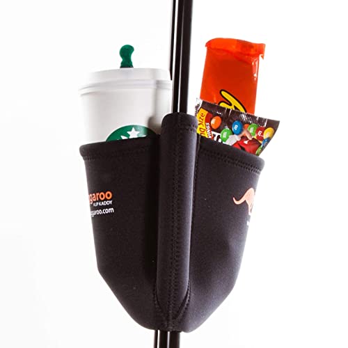 Luggaroo Kup Kaddy - The Original Premium Carry On Luggage Cup Holder - Travel Accessory for Air Travelers - Securely Transport Coffee to Go Cups, Plastic or Glass Bottles, Cans, Snacks, Smartphones