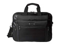 Kenneth Cole Reaction Keystone 1680d Polyester Dual Compartment 17" Laptop Business Portfolio, Black