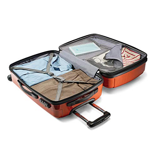 Samsonite Winfield 2 Hardside Expandable Luggage with Spinner Wheels, Orange, Carry-On 20-Inch