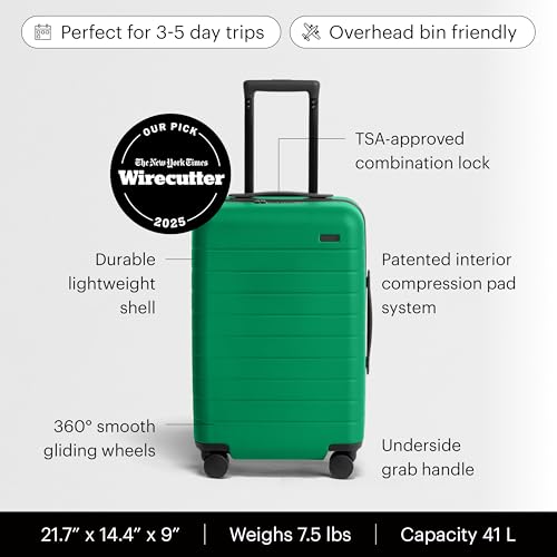 Away The Carry-On Luggage, 22-inch Lightweight Hardside Spinner Suitcase