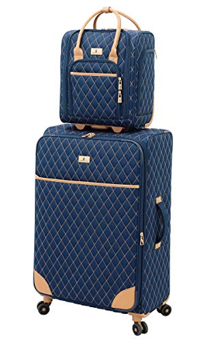 LONDON FOG Queensbury 15 Verticle Under The Seat Bag, Navy