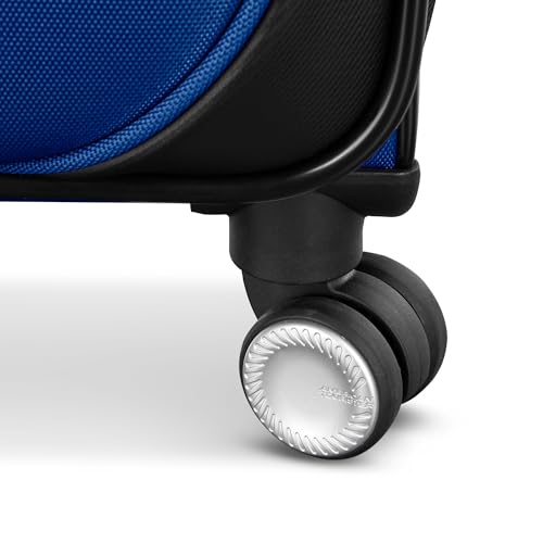 American Tourister 4 KIX 3.0 Carry-On 20-Inch Spinner, SAPPHIRE BLUE
