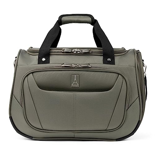 Travelpro Maxlite 5 Softside Lightweight Underseat Carry-On Travel Tote, Overnight Weekender Bag, 18-Inch — Slate Green