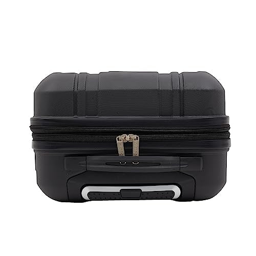 Wrangler 20" Astral Hardside Carry-On Luggage, Black