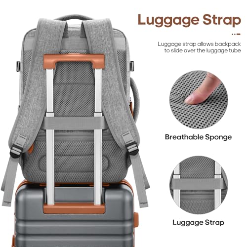 UKEIN Luggage Sets 3Piece, Carry On Luggage 20in Suitcase Set With Backpack