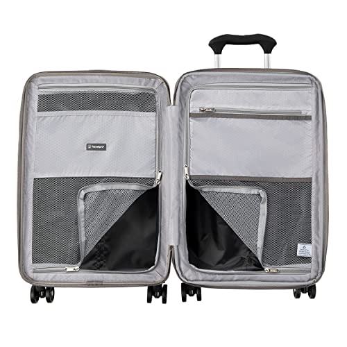 Travelpro Maxlite Air Hardside Expandable Carry on Luggage, 8 Spinner Wheels, Lightweight Hard Shell Polycarbonate Suitcase, Champagne, Carry On 20-Inch