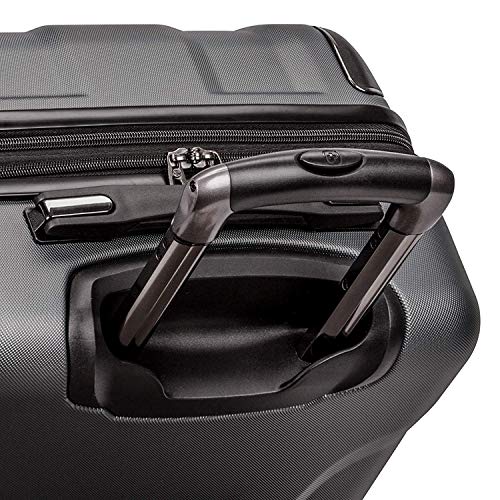 SWISSGEAR 7330 Hardside Spinner Luggage, Carry-On - Dark Grey
