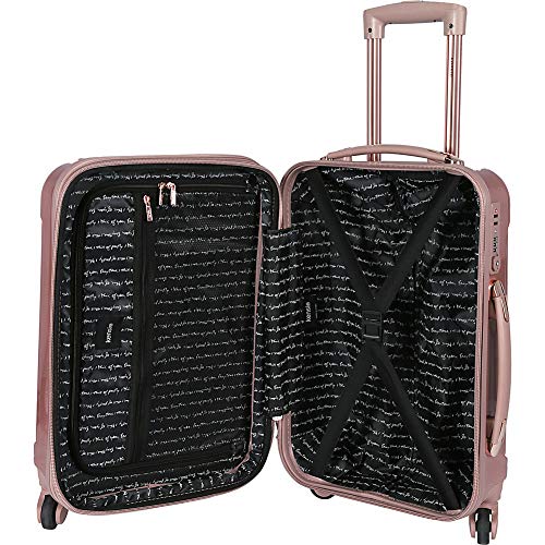 kensie 20" "Alma" Carry-On TSA-Lock Spinner Luggage