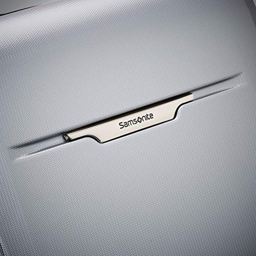 Samsonite Winfield 3 DLX Hardside Expandable Luggage with Spinners, Silver, Carry-On 20-Inch