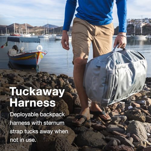 Osprey Transporter 40L Travel Duffel Bag, Red Mountain