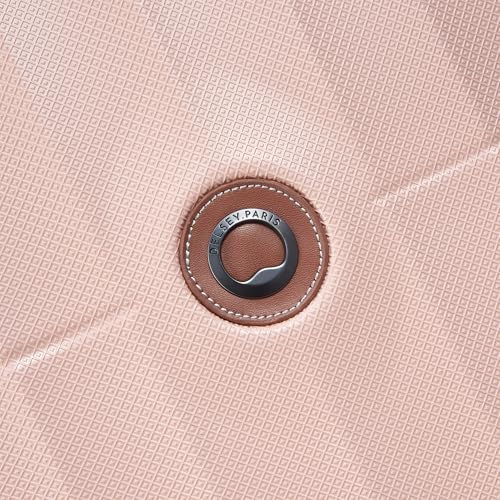 DELSEY PARIS Carrousel Hardside Expandable Luggage with Spinner Wheels, Pink, Carry-on 21 Inch