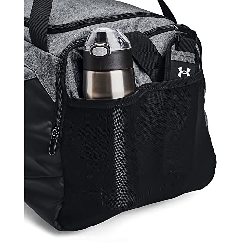Under Armour Unisex-Adult Undeniable 5.0 Duffle, Pitch Gray Medium Heather (012)/Black, Medium