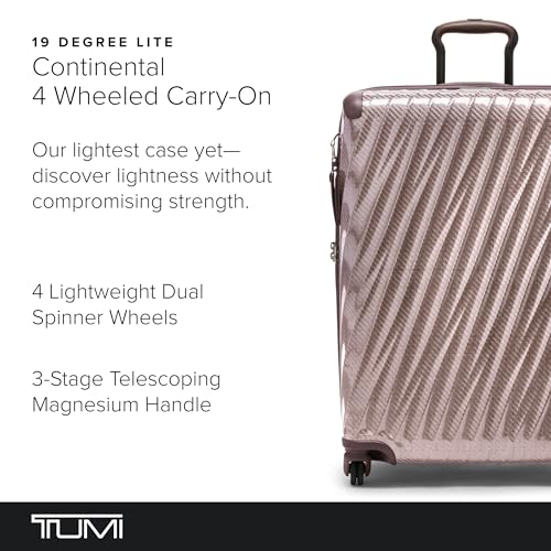 Tumi Unisex 19 Degree Lite Continental Carry-On Blush Carry-On 22-Inch One Size