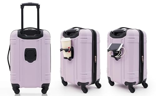 Wrangler 20" Astral Hardside Carry-On Luggage, Lilac