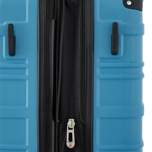 Travelers Club Phoenix Luggage, Blue Moon, 22-Inch Carry-On