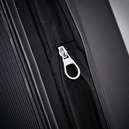 Samsonite Winfield 3 DLX Hardside Expandable Luggage with Spinners, Black, Carry-On 20-Inch