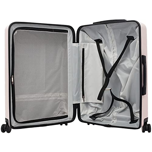 Travelers Club 2PC or 20" Odyssey Luggage Set, Blush, 20" Carry-On