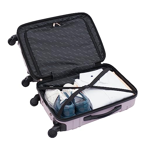 Wrangler 20" Astral Hardside Carry-On Luggage, Lilac