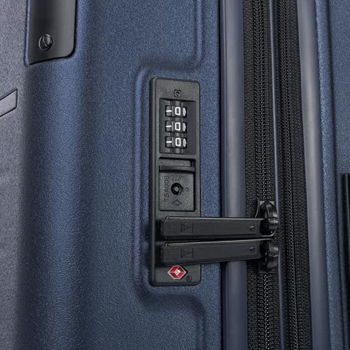 Travelpro Platinum Elite Hardside Expandable Carry on Luggage, 8 Wheel Spinner, TSA Lock, Hard Shell Polycarbonate Suitcase, Aviator Navy, Carry on 21-Inch