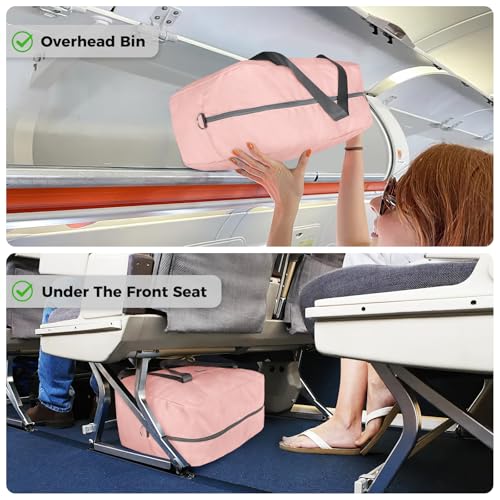 For Frontier Airlines Personal Item Bag 18x14x8 Underseat Travel Duffel Bag Carry on Luggage for Women and Men 30L (With Shoulder Strap)