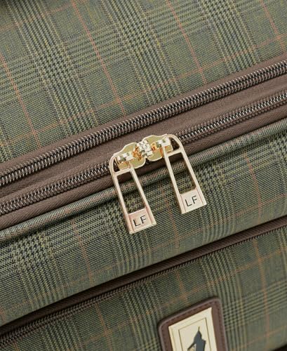 London Fog Brentwood IV 15" 4-Wheel Under the Seat Bag, Sedona Bronze