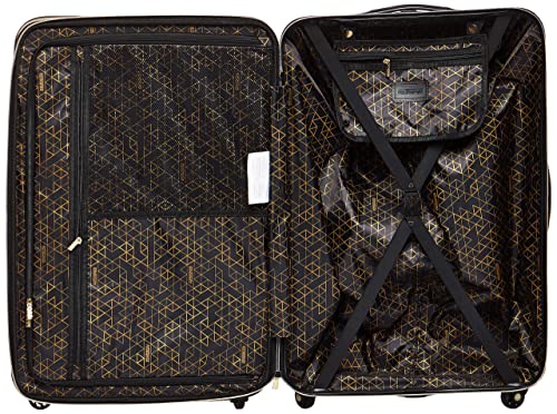 American Tourister Belle Voyage Hardside Luggage with Spinner Wheels, Black, Carry-On 21-Inch