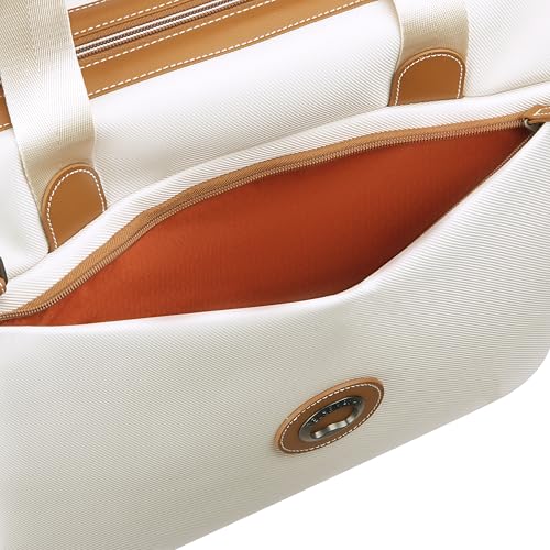 DELSEY PARIS Chatelet Air 2.0 Carry-On Weekender Duffle Bag, Laptop Compartment 13 Inch, RFID Pocket, Shoe Pocket, Recycled Fabric, Angora