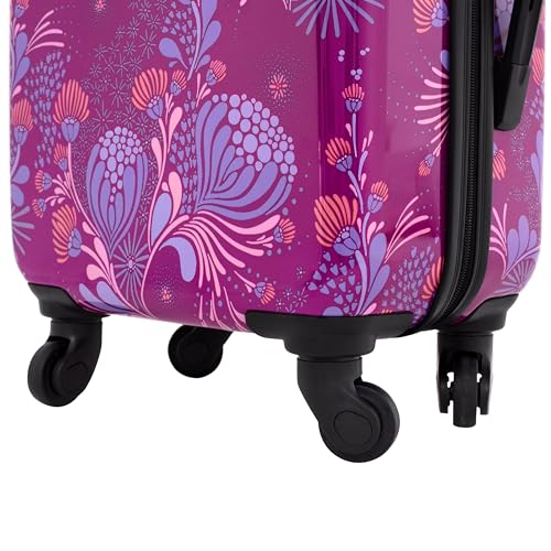 Bella Caronia 3 Piece or 20" Carry-On Voguish Luggage Set, Style Flora, 20" Carry-On