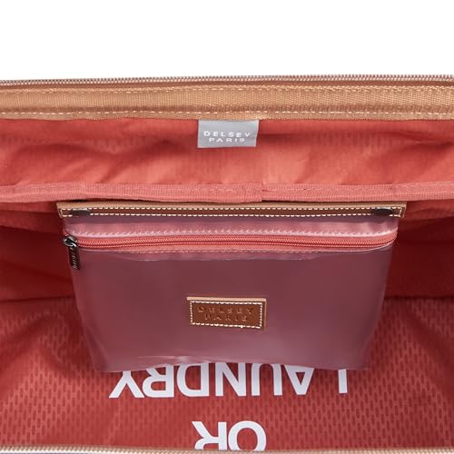 DELSEY PARIS Chatelet 2.0 - Small Weekender - Travel Duffle Bag - Carry On Duffle bag with Laptop Compartment and Shoes Pocket – Lightweight Travel Bag, Chocolate Brown