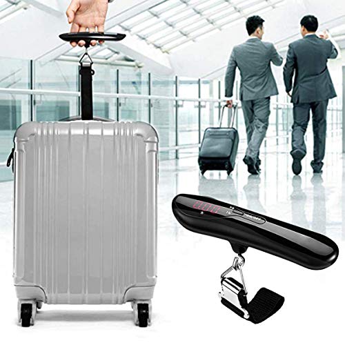 Digital Luggage Scale 110lb Portable Travel Hanging Suitcase Weight Scales